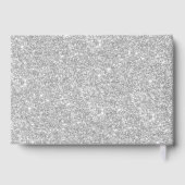 シルバーグリッターフローラキンセアニラ15誕生日 ゲストブック (裏面)