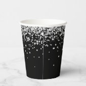 シルバーグリッターブラックスウィート16 紙コップ (右)