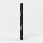 シルバーグリッターブラックモノグラムiPhone / iPadケース Case-Mate iPhoneケース (裏面/右)