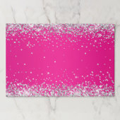 シルバーグリッターホットピンクグラデーション ペーパーパッド (正面)