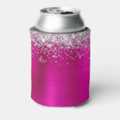 シルバーグリッターホットピンクフォイル21歳の誕生日 缶クーラー (缶裏面)