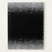 シルバーグリッターボスレディCEOモノグラム プランナー手帳 (裏面)