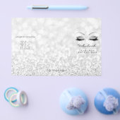 シルバーグリッターメイクアップアイズグレーラッシュDL 3チラシ チラシ (シングル)