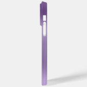 シルバーグリッターライトパープルグラムシグネチガーリーャ Case-Mate iPhoneケース (裏面 / 左)