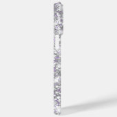 シルバーグリッターライトパープルグラムシグネチガーリーャ Case-Mate iPhoneケース (裏面 / 右)