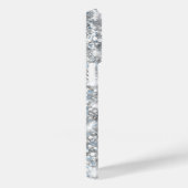 シルバーグリッターライトブルーグレームシグネチガーリーャ Case-Mate iPhoneケース (裏面 / 右)