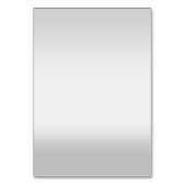 シルバーグリッタールック結婚スのエスコートカード テーブルナンバー (裏面)