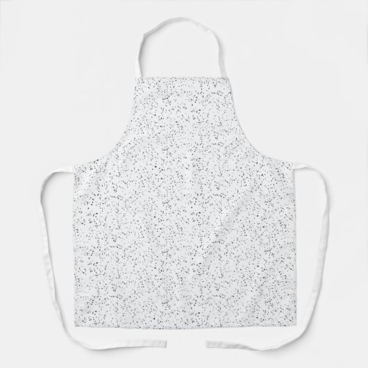 シルバーグリッタールック エプロン (正面)