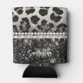 シルバーグリッターレオパード印刷 缶クーラー (裏面)