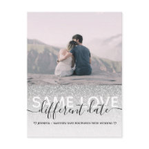 シルバーグリッター同じ恋違うの日結婚付ズ 