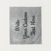 シルバーグリッター周年記念撮影ブース タペストリー (正面)