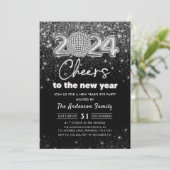シルバーグリッター新年のイブパーティー2024 招待状 (スタンド正面)