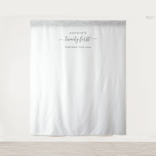 シルバーグリッター第21回写真の背景タペストリー タペストリー