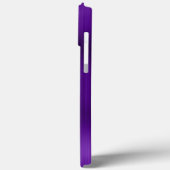 シルバーグリッター輝くパープルガーリーシグネチャー Case-Mate iPhoneケース (裏面 / 左)
