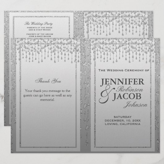 シルバーグリッター (正面/裏面)