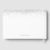 シルバーグリッター21歳の誕生日パーティー ゲストブック (裏面)