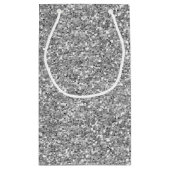 シルバーグリッター スモールペーパーバッグ (裏面)