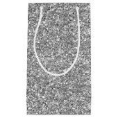 シルバーグリッター スモールペーパーバッグ (正面)