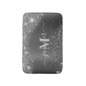 シルバーグリッター バスマット (正面縦)