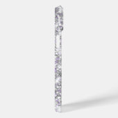 シルバーグリッター パステルラベンダー グラム ガーリー シグネチャー Case-Mate iPhoneケース (裏面 / 右)