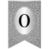 シルバーグリッター フレーム バンティング フラッグ (第2の旗)