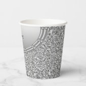 シルバーグリッター フレーム ペーパーカップ (裏面)