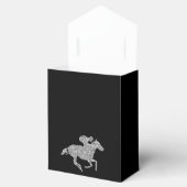 シルバーグリッター　競走馬　黒白のストライプ フェイバーボックス (オープン)