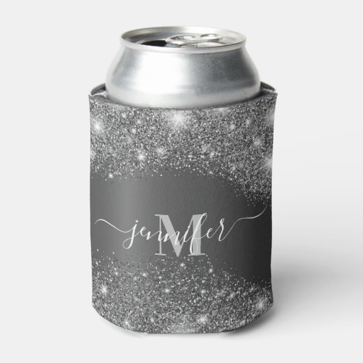 シルバーグリッター 缶クーラー (缶正面)