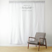 シルバーグリッター 21歳の誕生日写真用背景タペストリー タペストリー (インサイチュ)