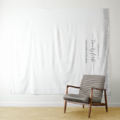 シルバーグリッター 21歳の誕生日写真背景タペストリー タペストリー (インサイチュ(横))