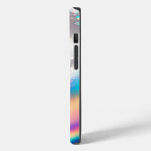 シルバーグリッターiPhone/iPad Mateタフケース Case-Mate iPhoneケース (裏面 / 左)