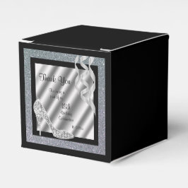 シルバーグリティスティレット&ストリーマー フェイバーボックス