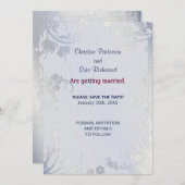 シルバーグリマー招待状 招待状 (正面/裏面)