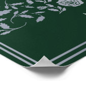 シルバーグリ王室のーン中世結婚剣の歓迎 ポスター (角)