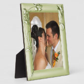 シルバーグリ結婚ーンの着色と花1 Add Photo フォトプラーク