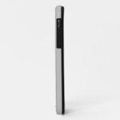 シルバーグレイの頑丈なiPhone 11ケース Case-Mate iPhoneケース (裏面/左)