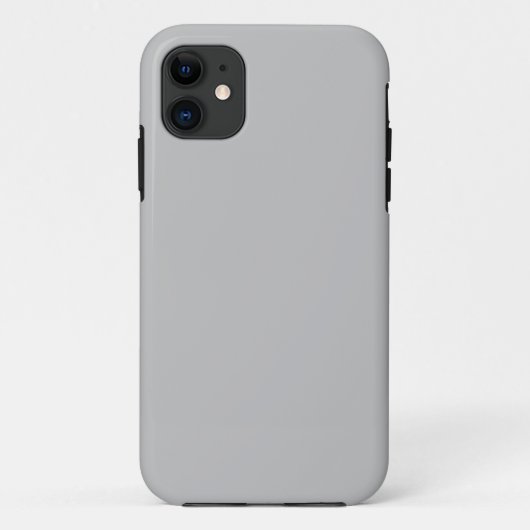 シルバーグレイの頑丈なiPhone 11ケース Case-Mate iPhoneケース (裏面)