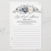 シルバーグレイアイボリーフローラウィンターユーズアマイゲーム (正面/裏面)