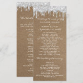 シルバーグレイドリップイベントプログラムクラフトフォーマル プログラム (正面/裏面)