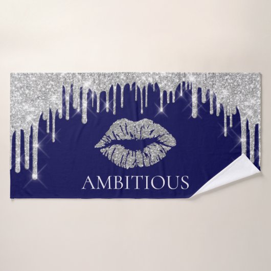 シルバーグレイドリップスキスリップ名AMBIOUS バスタオル (バスタオル)