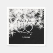 シルバーグレイブラック30結婚周年グリッター