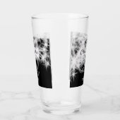 シルバーグレイブラック30結婚周年グリッター タンブラーグラス (左)