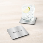 シルバーグレイプロフェッショナルユニーククラシカルシンプル コースター (右側)