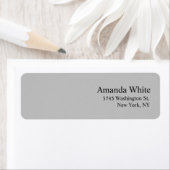 シルバーグレイ平野ミニマエレガントリストモダン ラベル (インサイチュ)