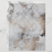 シルバーグレイ銅花崗岩スクラップブック紙 (正面/裏面)