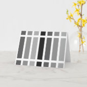 シルバーグレイ カード (黄色い花)