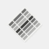 シルバーグレイ スタンダードカクテルナプキン (角)