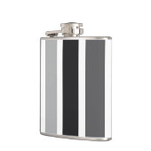 シルバーグレイ フラスク (左)
