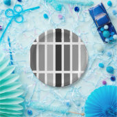 シルバーグレイ ペーパープレート (パーティー)