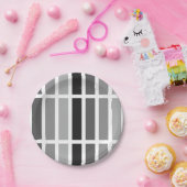 シルバーグレイ ペーパープレート (パーティー)